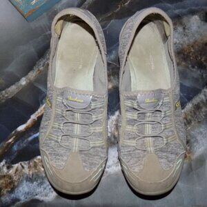 Skechers Gray Walking Shoes Slip On 22468 Size 9.5 Women's
